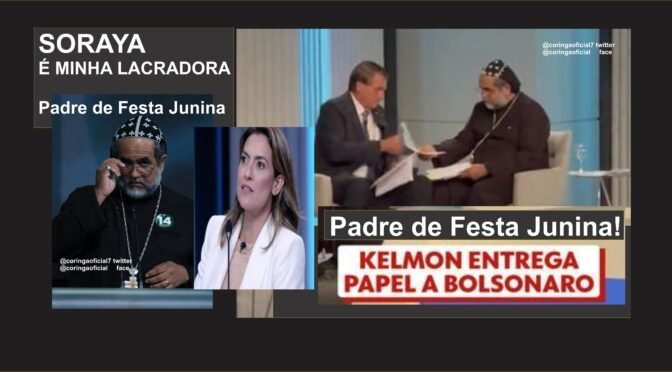 Soraya batiza candidato Fake de “Padre de Festa Junina” e Bolsonaro de “Nem Nem” – nem estuda nem trabalha